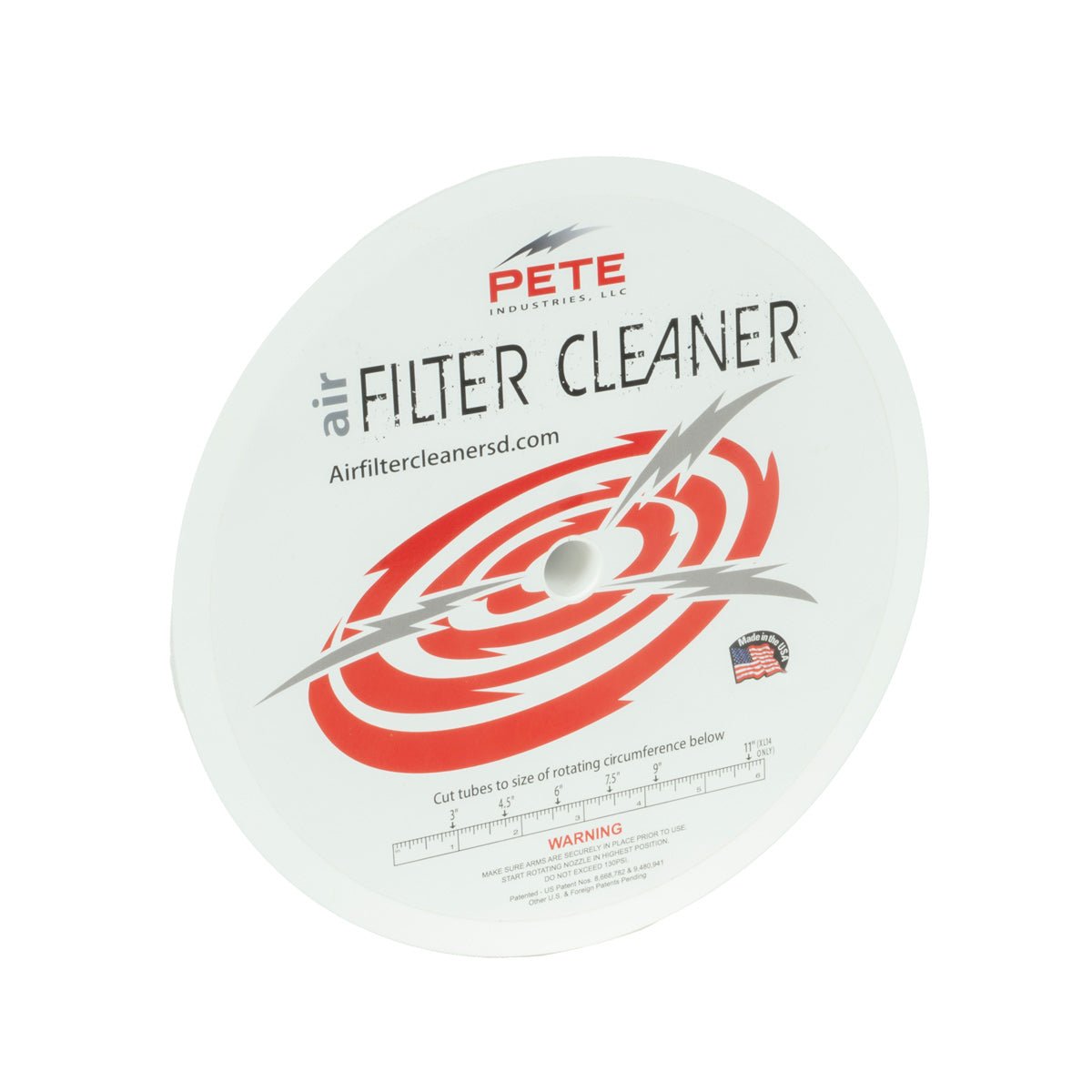 Air Filter Cleaner LID STICKER | Air Filter Cleaner
